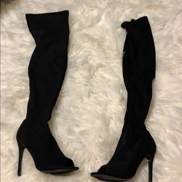 Shoes - thigh boots heels